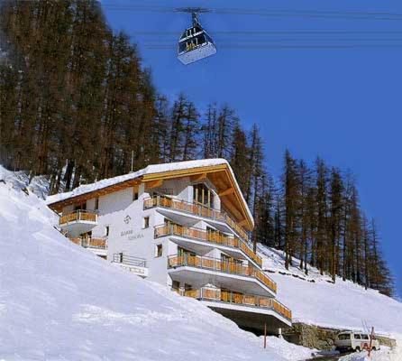 Hotel Garni Aurora Samnaun Kültér fotó